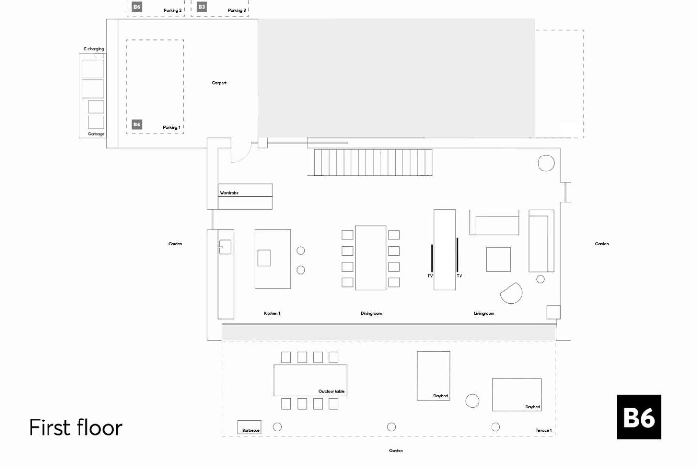 B6 - Die Moderne Architektenvilla Fuer 2-6 Personen, Nuernberg Eksteriør bilde