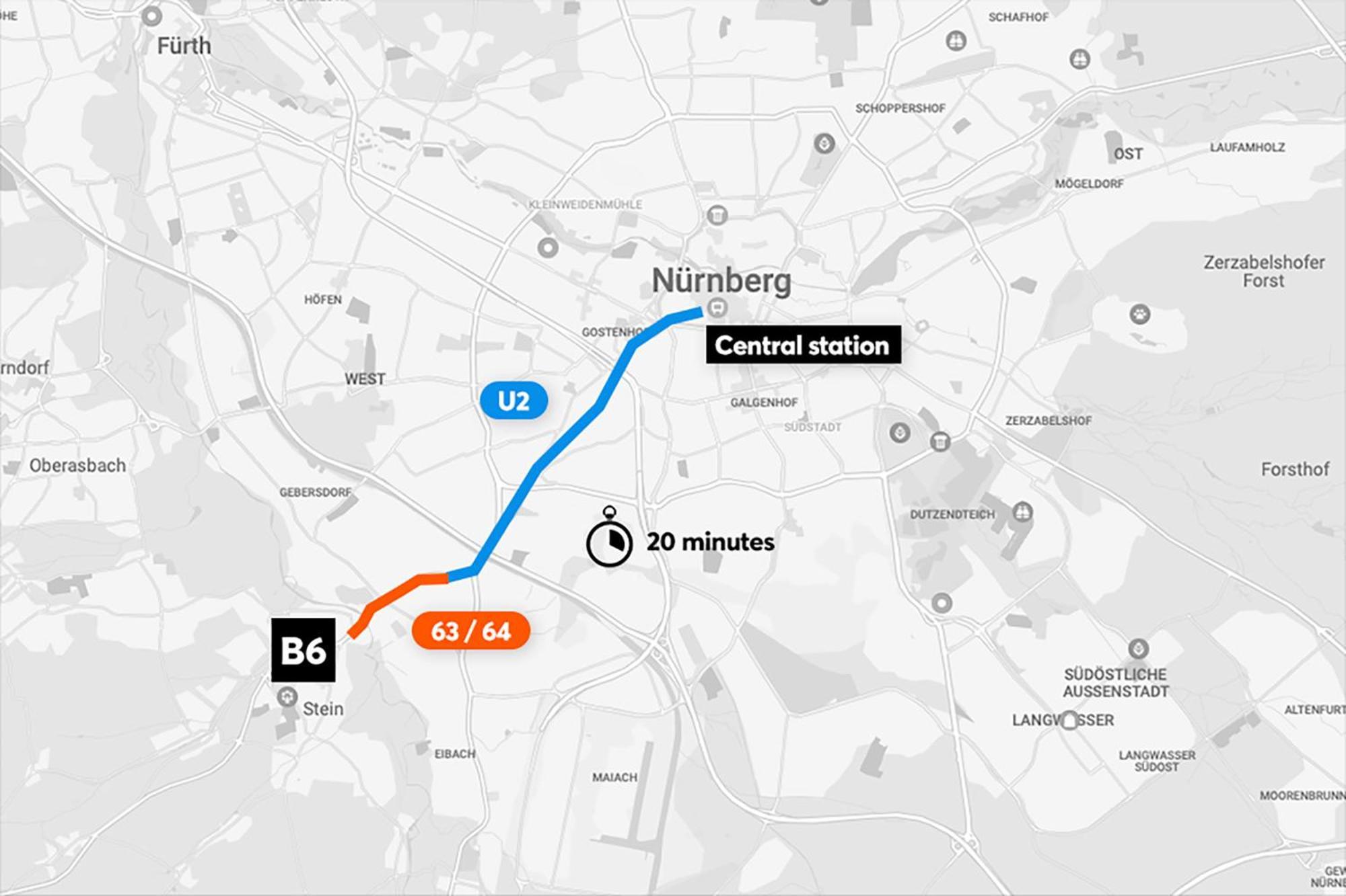 B6 - Die Moderne Architektenvilla Fuer 2-6 Personen, Nuernberg Eksteriør bilde